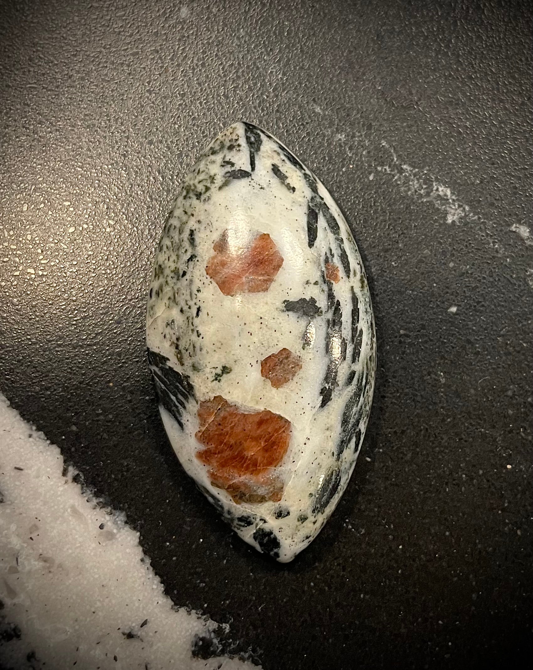 Schiste à Grenats du tunnel du Gotthard