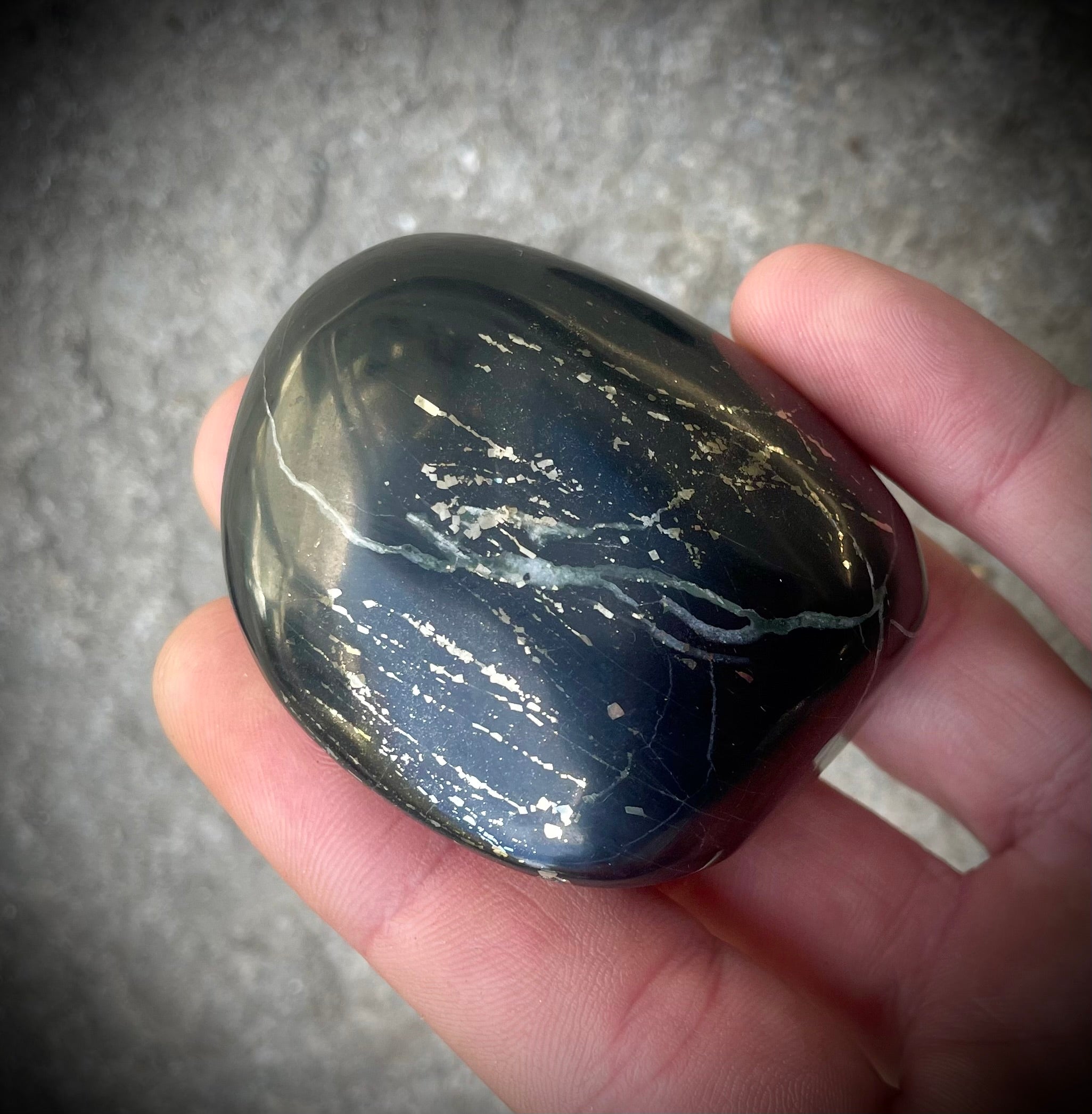 Pyritschiefer de Grindelwald, BE (Argilite à Pyrites)