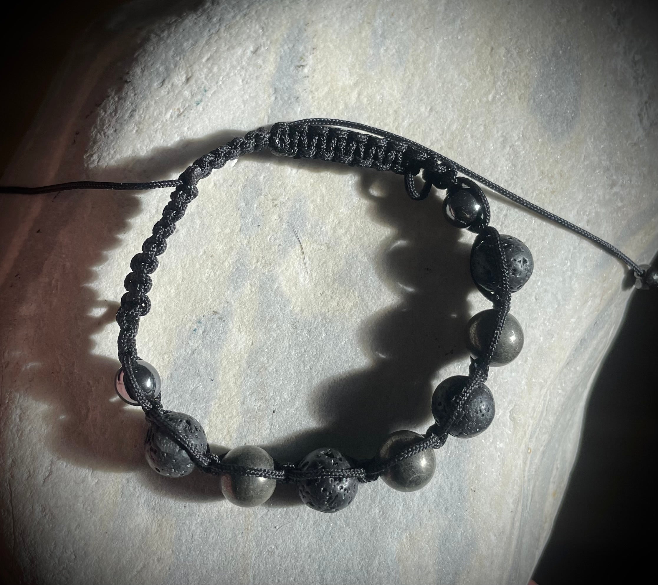 Bracelet en Pyritschiefer de Grindelwald, BE